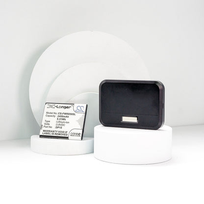 3.8V, 2450mAh, Li-ion Battery fits Franklin Wireless, R850, 9.31Wh