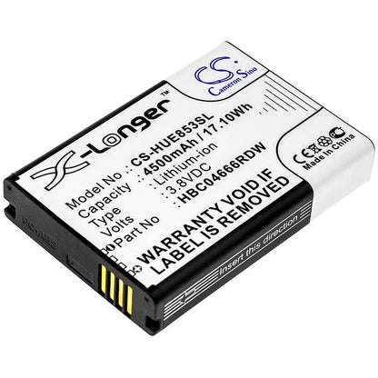 3.8V, 4500mAh, Li-ion Battery fits Huawei, E55735-852, E55735-853, 17.1Wh