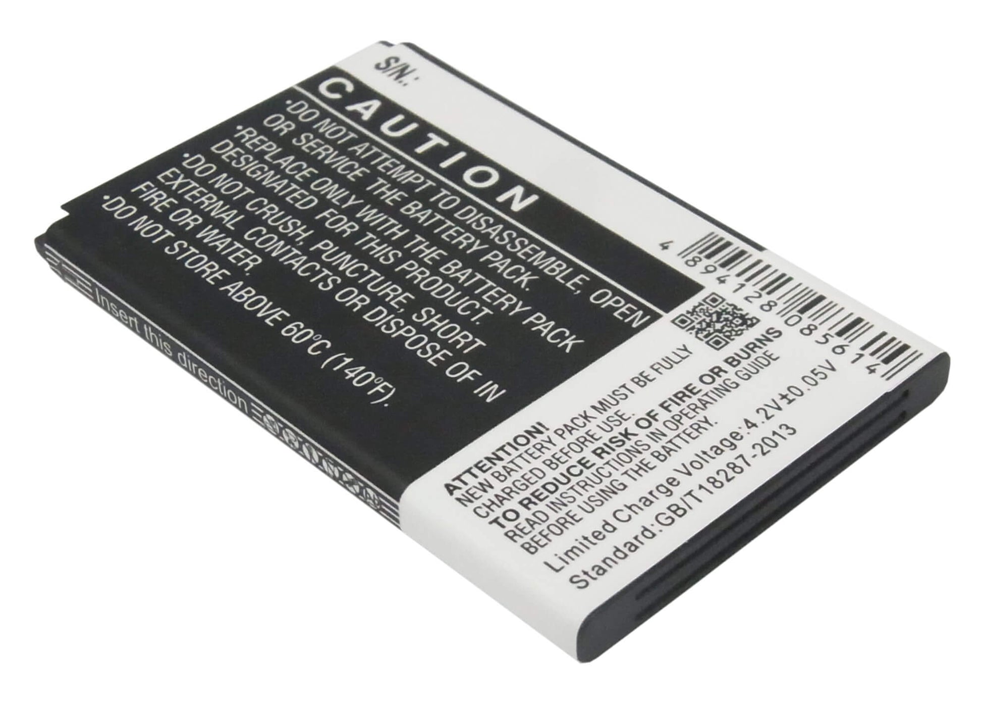 3.7V, 1500mAh, Li-ion Battery fits Huawei, E5-0315, E50318, 5.55Wh