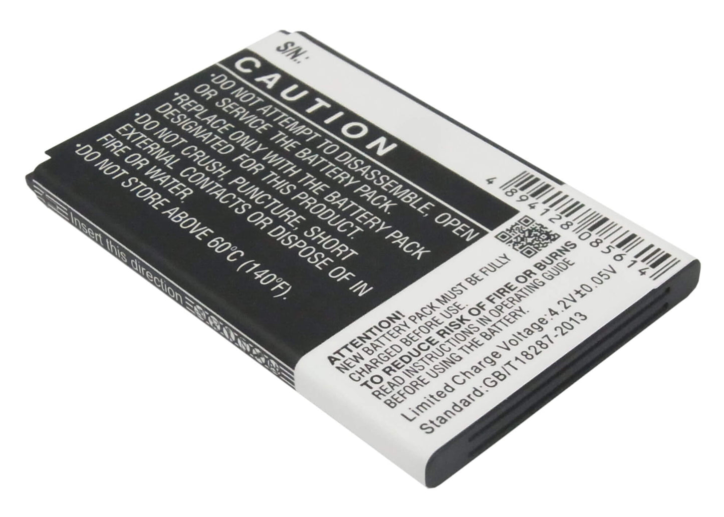3.7V, 1500mAh, Li-ion Battery fits T-mobile, E582, Pulse, 5.55Wh