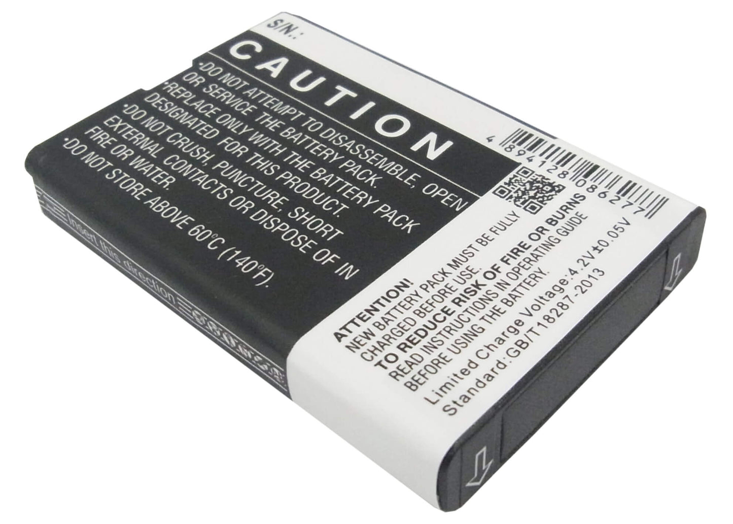 3.7V, 3400mAh, Li-ion Battery fits Zte, Mf279, Mf286, 12.58Wh