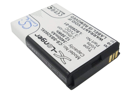3.7V, 3400mAh, Li-ion Battery fits 4g Systems, Xsbox Go+, 12.58Wh