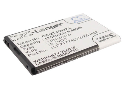 3.7V, 1750mAh, Li-ion Battery fits Verizon, Hotspot 890l, Jetpack 4g Lte, 6.475Wh
