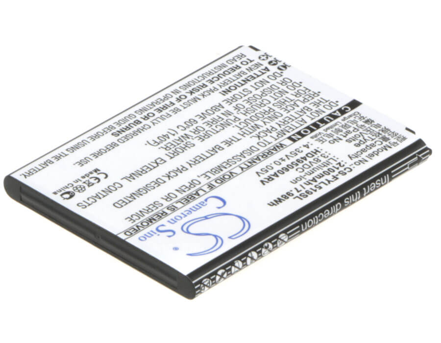 3.8V, 2100mAh, Li-ion Battery fits Ruiheng, 8311, 905, 7.98Wh
