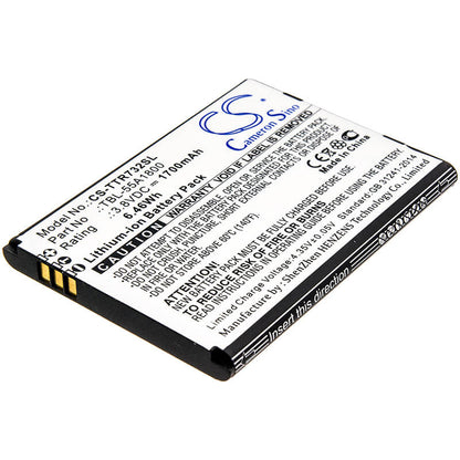 3.8V, 1700mAh, Li-ion Battery fits Tp-link, M7310 Ver 1, 6.46Wh