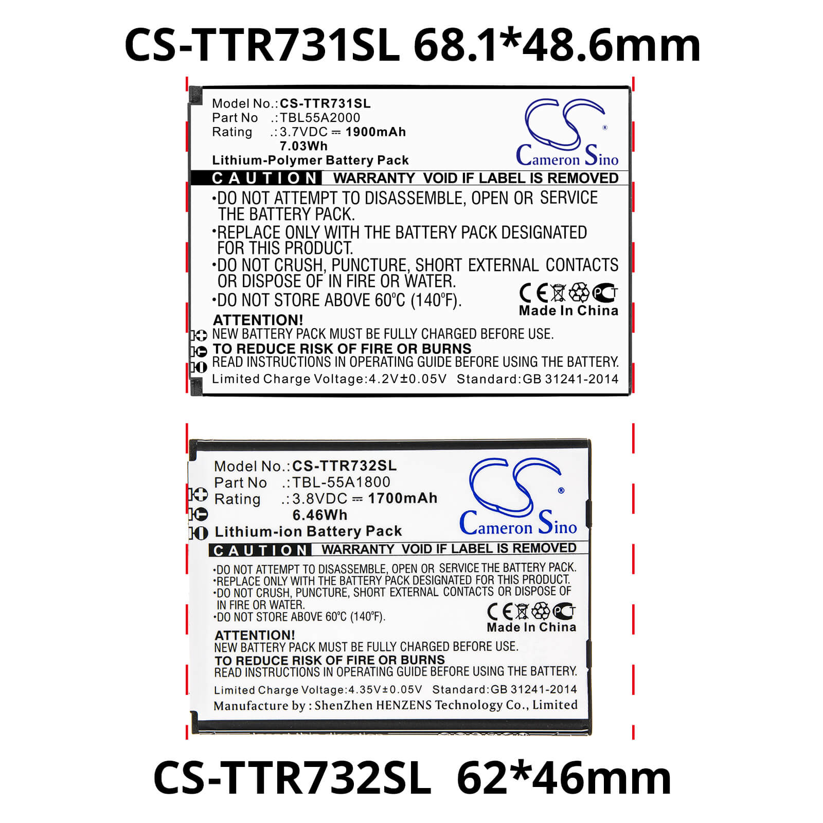 3.8V, 1700mAh, Li-ion Battery fits Tp-link, M7310 Ver 1, 6.46Wh