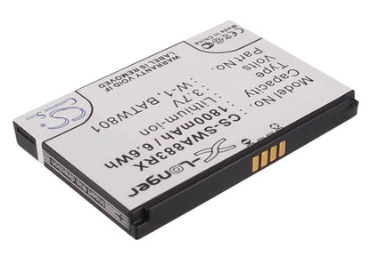 3.7V, 1800mAh, Li-ion Battery fits Sierra Wireless, Aircard 753s, Aircard 754s, 6.66Wh