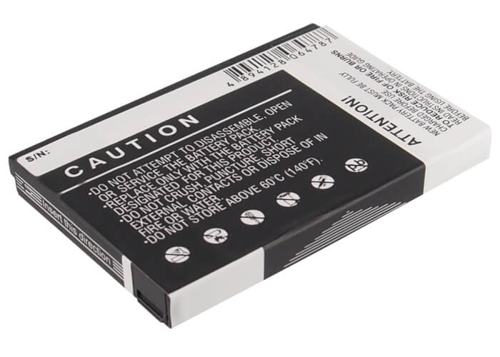 3.7V, 1800mAh, Li-ion Battery fits Virgin Mobile, Overdrive Pro 3g, Overdrive Pro 4g, 6.66Wh
