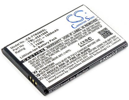 3.7V, 1000mAh, Li-ion Battery fits Tp-link, 5600, Tl-5600, 3.7Wh