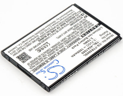 3.7V, 1000mAh, Li-ion Battery fits Tp-link, 5600, Tl-5600, 3.7Wh