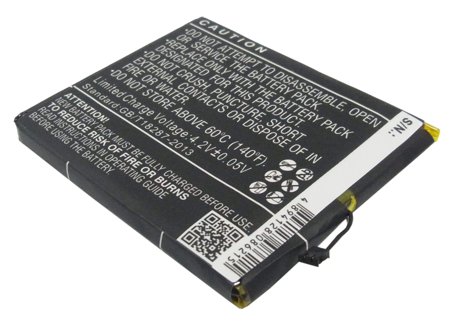 3.7V, 1700mAh, Li-Polymer Battery fits Clear, Ifm-910cw, Ifm-930cw, 6.29Wh