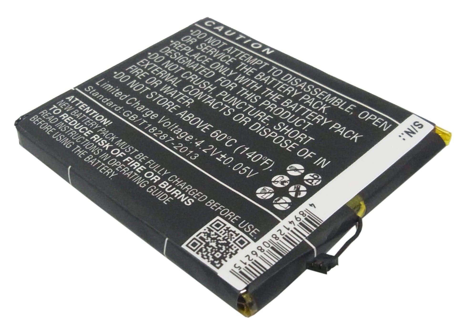 3.7V, 1700mAh, Li-Polymer Battery fits Clear, Ifm-910cw, Ifm-930cw, 6.29Wh