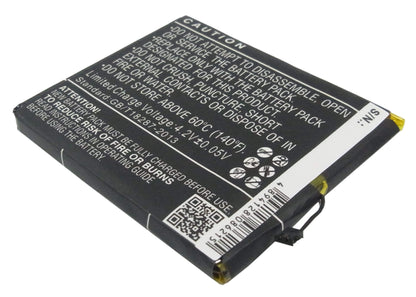 3.7V, 1700mAh, Li-Polymer Battery fits Clear, Ifm-910cw, Ifm-930cw, 6.29Wh