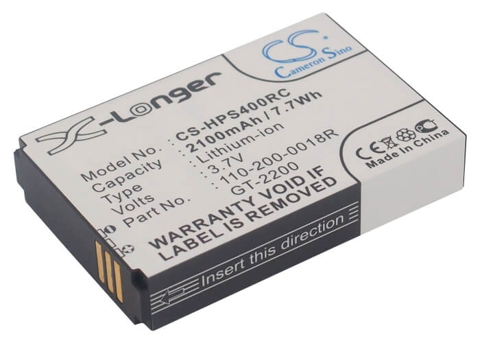 3.7V, 2100mAh, Li-ion Battery fits Clear, Apollo 4g, Hotspot 4g Apollo, 7.77Wh