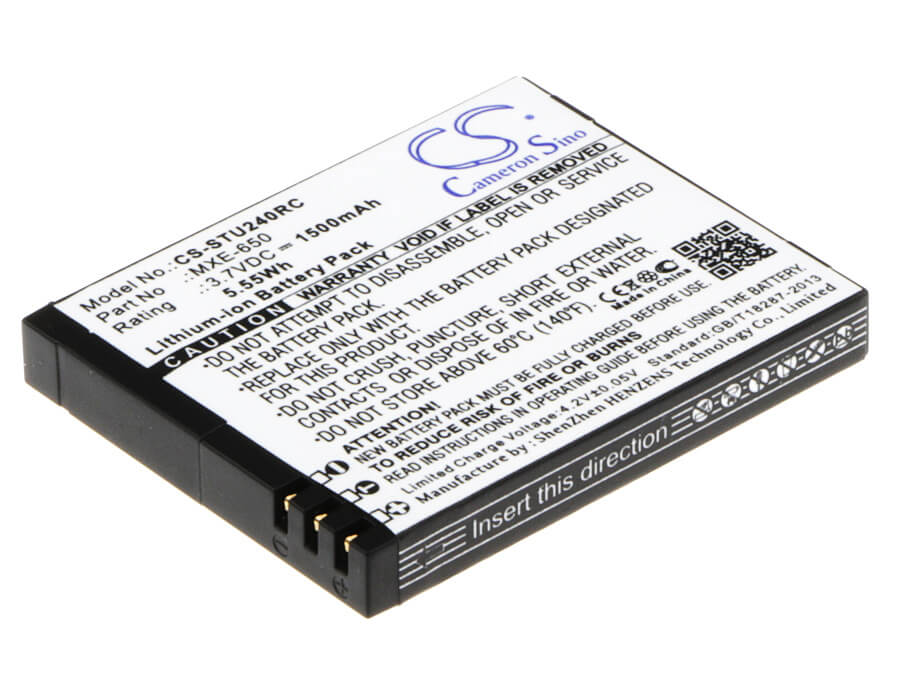 3.7V, 1500mAh, Li-ion Battery fits Straight Talk, Umx U240c, 5.55Wh