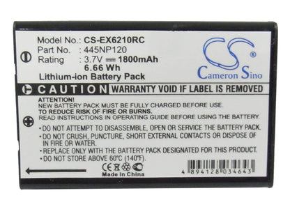 3.7V, 1800mAh, Li-ion Battery fits Buffalo, Pocket Wifi Dwr-pg, 6.66Wh