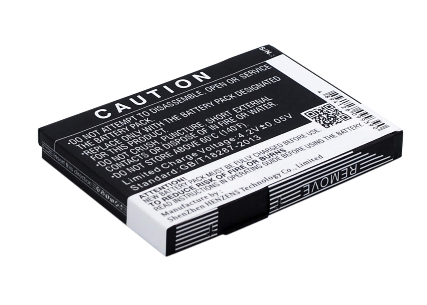 3.7V, 1250mAh, Li-ion Battery fits Novatel Wireless, Mifi2200, 4.625Wh