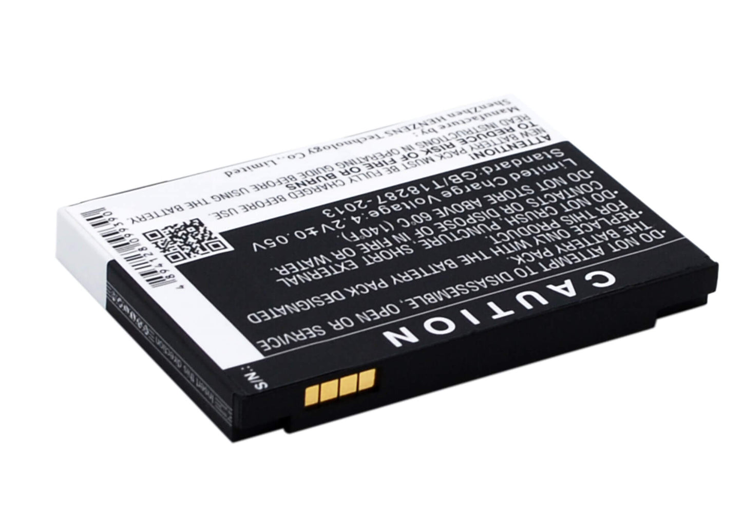 3.7V, 1250mAh, Li-ion Battery fits Novatel Wireless, Mifi2200, 4.625Wh