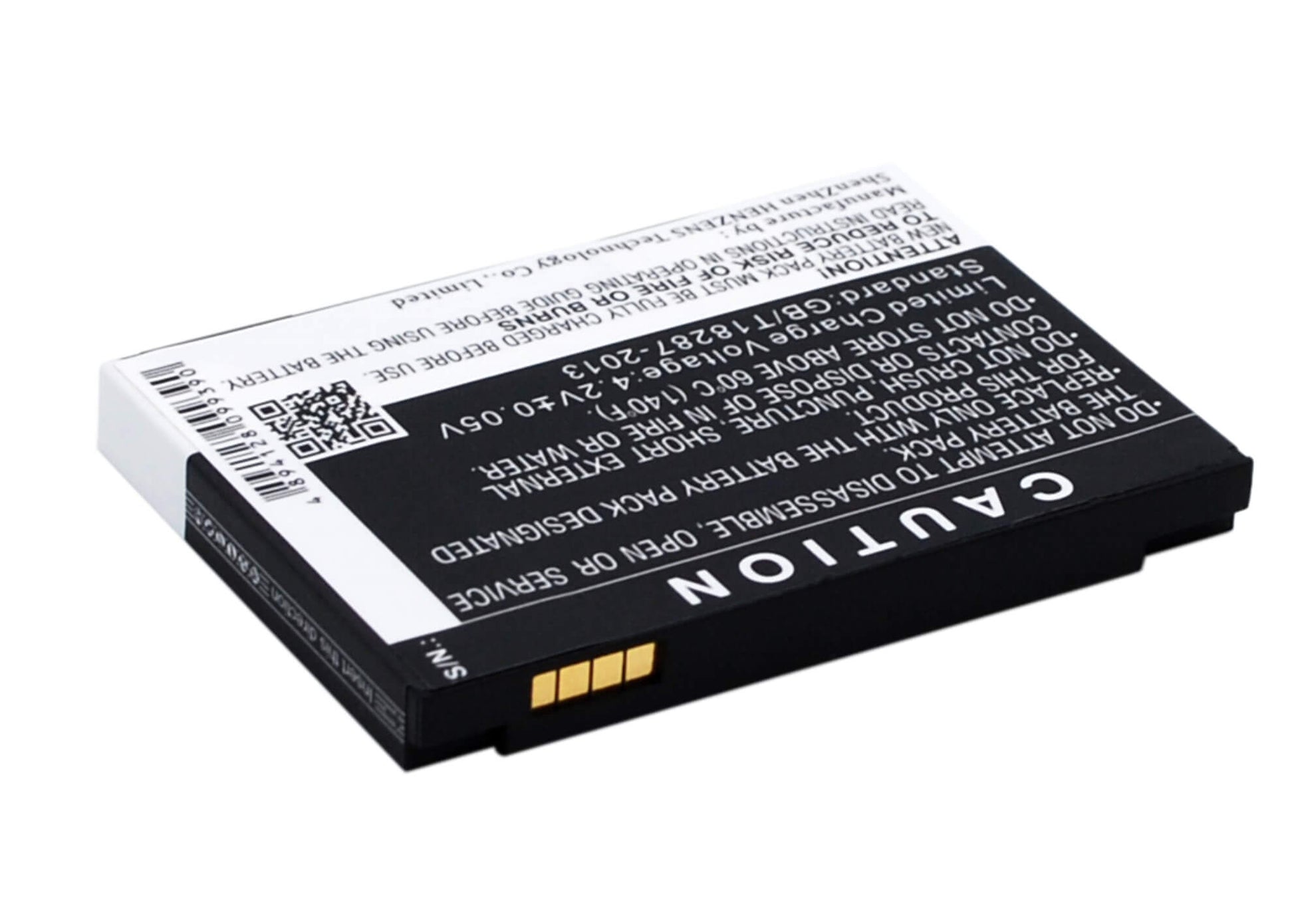 3.7V, 1250mAh, Li-ion Battery fits Novatel Wireless, Mifi2200, 4.625Wh