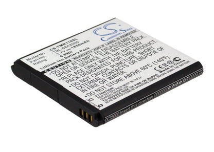 3.7V, 1850mAh, Li-ion Battery fits Tp-link, 3g/3.75g Battery Powered Wirel, Portable Mini 150mbps 3g Mobil, 6.845Wh