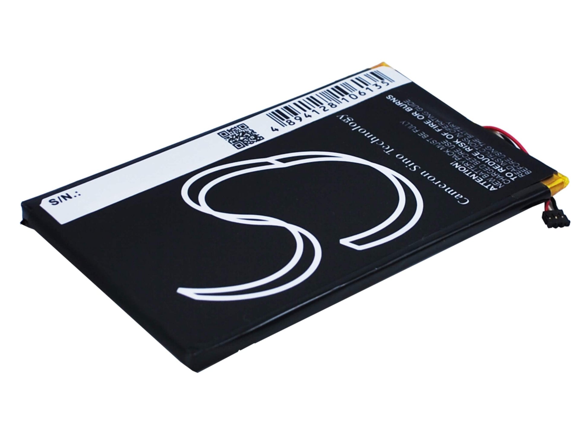 3.7V, 1800mAh, Li-Polymer Battery fits Logitech, Iiiuminated Keyboard K810, K810, 6.66Wh