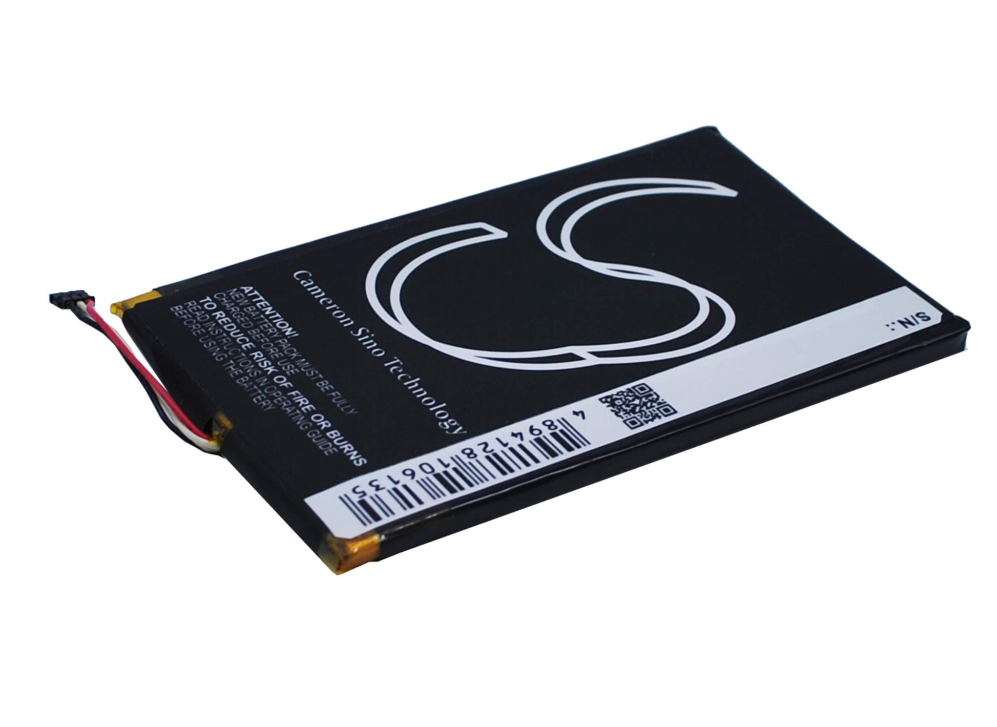 3.7V, 1800mAh, Li-Polymer Battery fits Logitech, Iiiuminated Keyboard K810, K810, 6.66Wh
