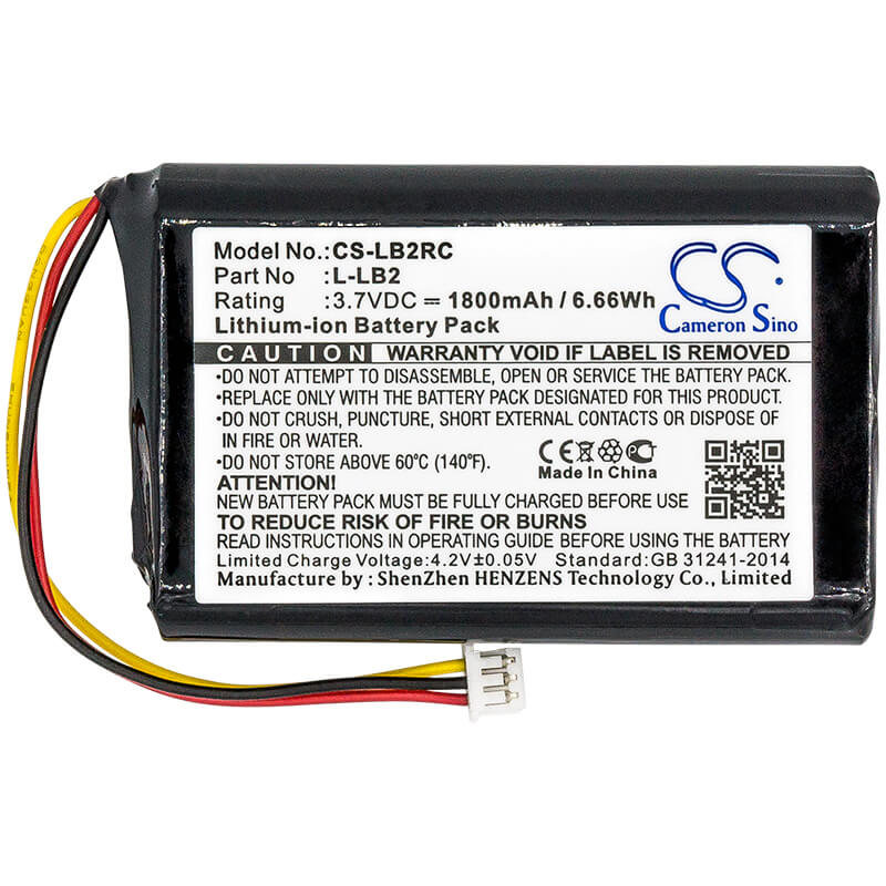 3.7V, 1800mAh, Li-ion Battery fits Logitech, M-rag97, Mx1000 Cordless Mouse, 6.66Wh