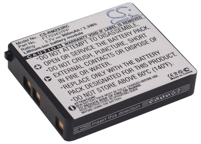 3.7V, 900mAh, Li-ion Battery fits Razer, Mamba Rc03, Rc03-001201, 3.33Wh