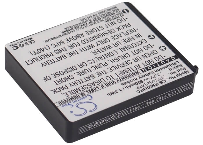 3.7V, 900mAh, Li-ion Battery fits Razer, Mamba Rc03, Rc03-001201, 3.33Wh