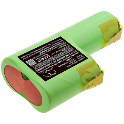 3.6V, 2000mAh, Ni-MH Battery fits Kenwood, Grati Fg155, 7.2Wh