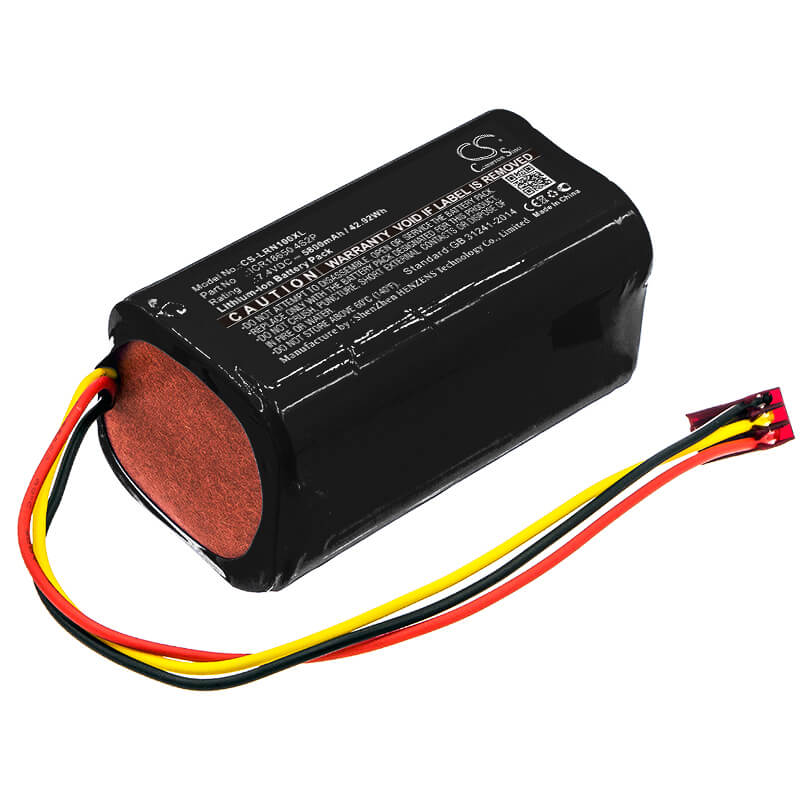 7.4V, 5800mAh, Li-ion Battery fits Lazer Runner, Compatible 6800 Mah 4 Cell Li-, 42.92Wh