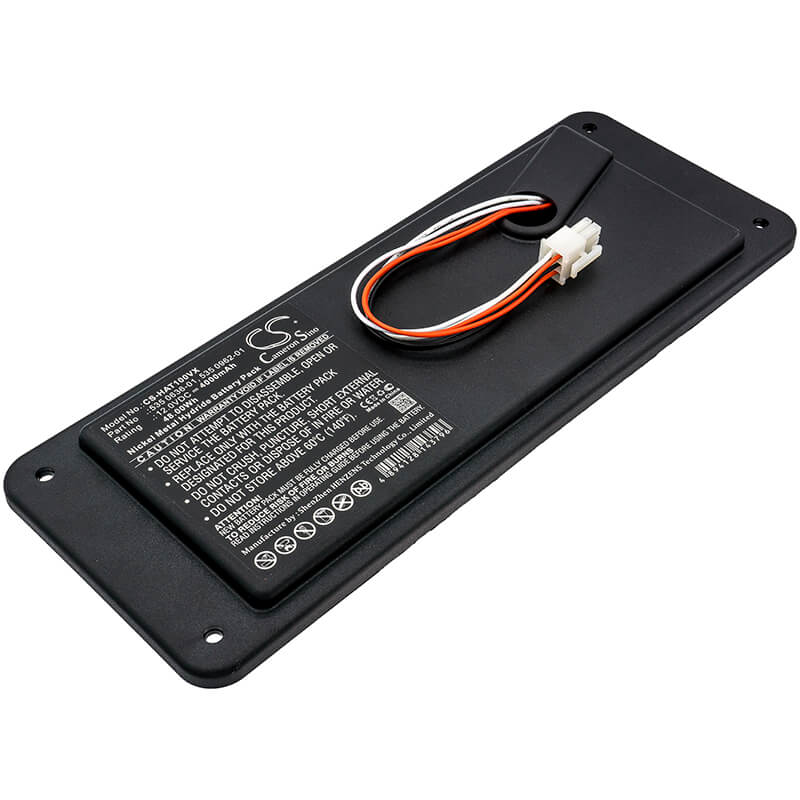 Black, 12.0V, 4000mAh, Ni-MH Battery fits Husqvarna, Automower G1, Automower G1 1998, 48Wh
