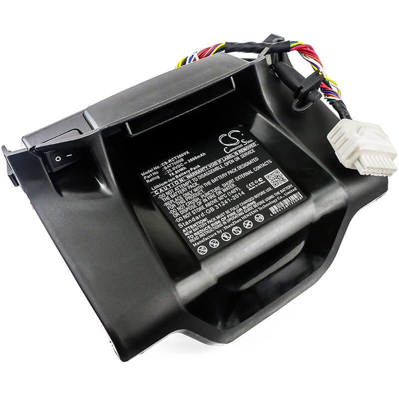 25.6V, 3000mAh, Li-ion Battery fits Wolf Garten, R.s.400, R.s.600, 76.8Wh