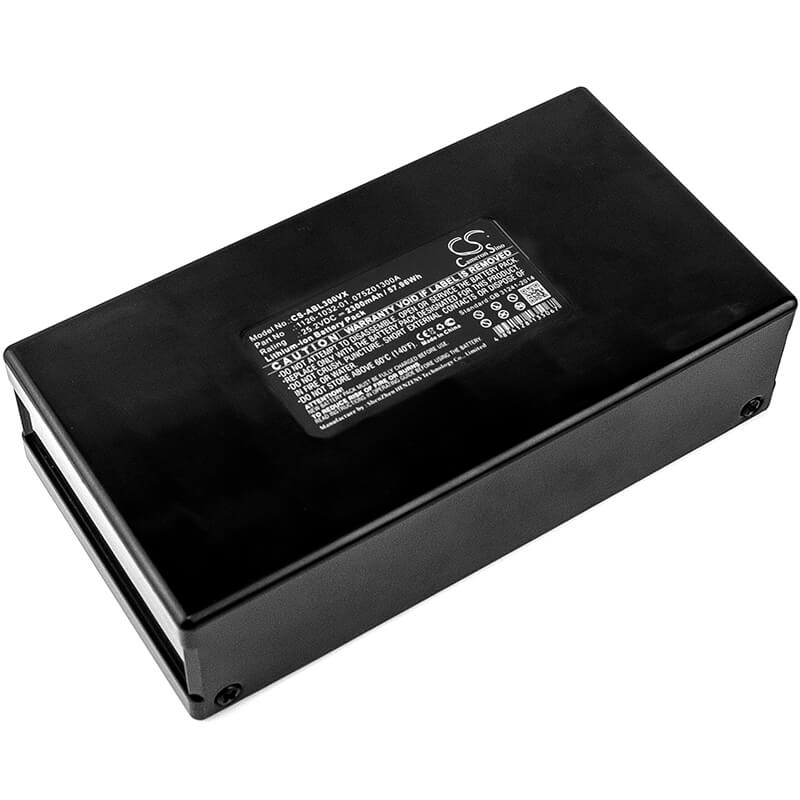 25.2V, 2300mAh, Li-ion Battery fits Ambrogio, Alex, L 30 Deluxe, 57.96Wh