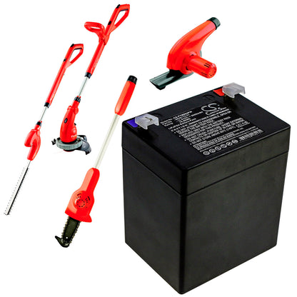 12.8V, 6000mAh, LiFePO4 Battery fits Flymo, Sabre Blow Attachment, Sabre Blow Attachment (9646619, 76.8Wh