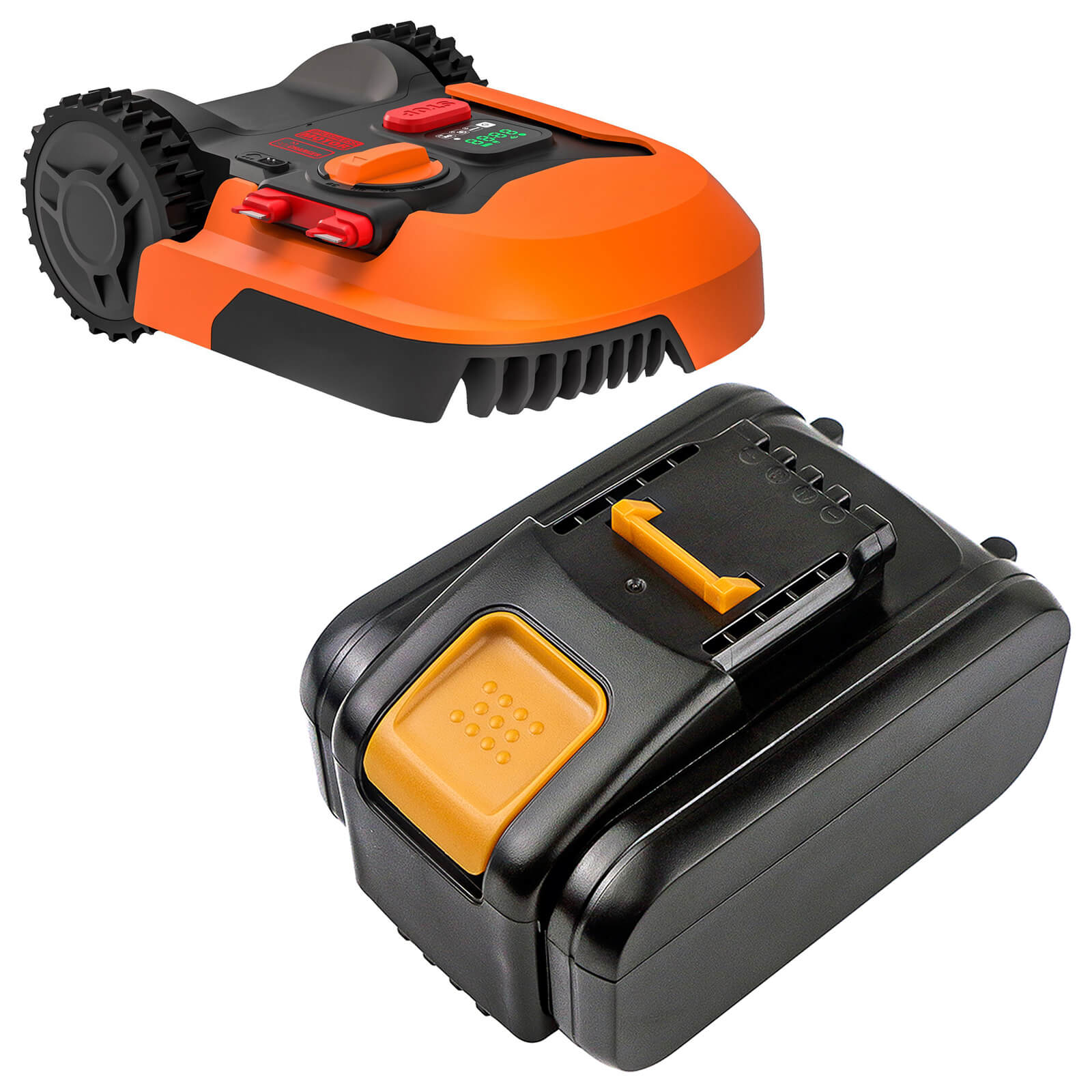 20.0V, 4950mAh, Li-ion Battery fits Worx, Landroid L1500, Landroid M1000, 99Wh