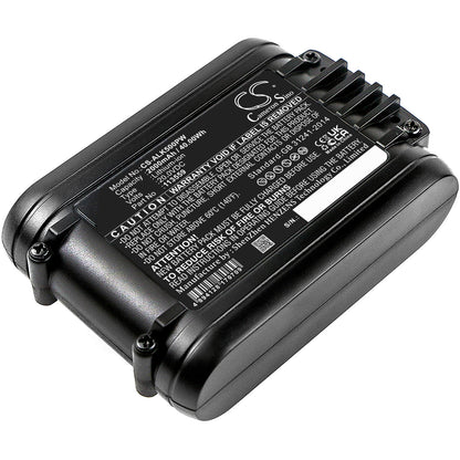 20.0V, 2000mAh, Li-ion Battery fits Al-ko, Easy Flex 34.8 Li Lawnmower, Easy Flex Csa 2020, 40Wh