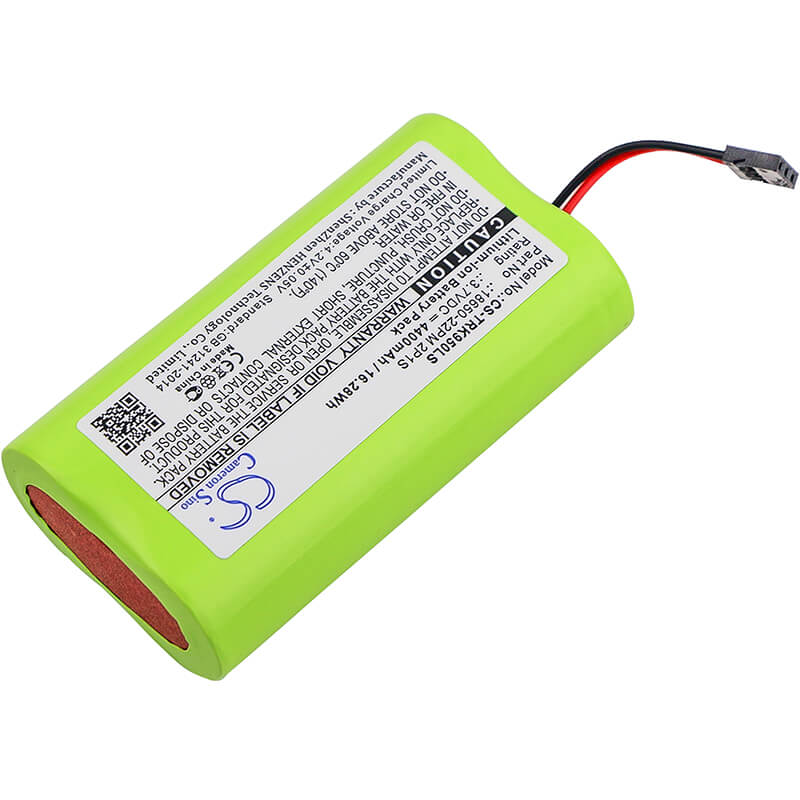 3.7V, 4400mAh, Li-ion Battery fits Trelock, Ls 950, Ls950, 16.28Wh