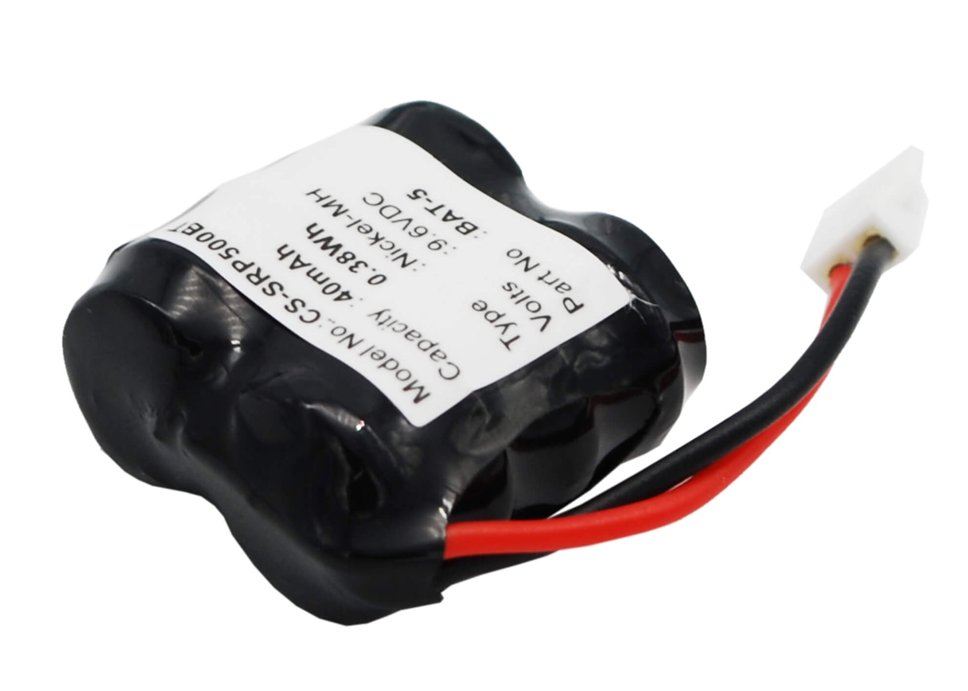 9.6V, 40mAh, Ni-MH Battery fits Scorpio, Sr-i500, Sr-i600, 0.384Wh