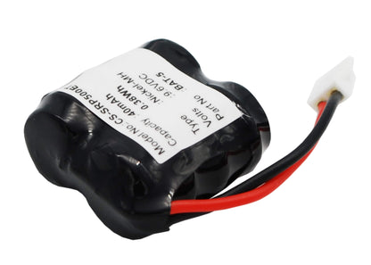 9.6V, 40mAh, Ni-MH Battery fits Scorpio, Sr-i500, Sr-i600, 0.384Wh
