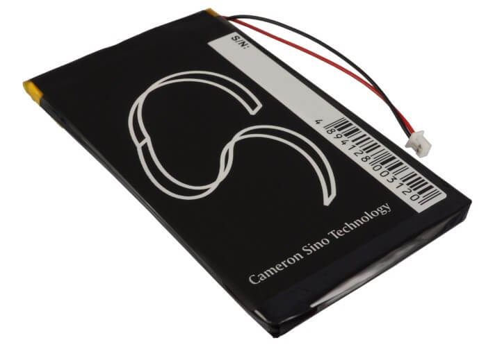 3.7V, 1700mAh, Li-Polymer Battery fits Iriver, H110, H120, 6.29Wh