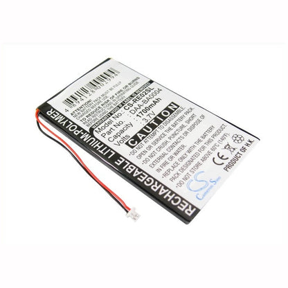 3.7V, 1700mAh, Li-Polymer Battery fits Creative, Dap-hd0014, Labs Nomad Jukebox Zentouch, 6.29Wh