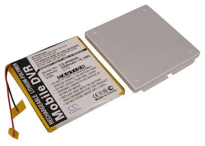 3.7V, 5200mAh, Li-Polymer Battery fits Archos, Av605 120gb, Av605 Wifi 120gb, 19.24Wh