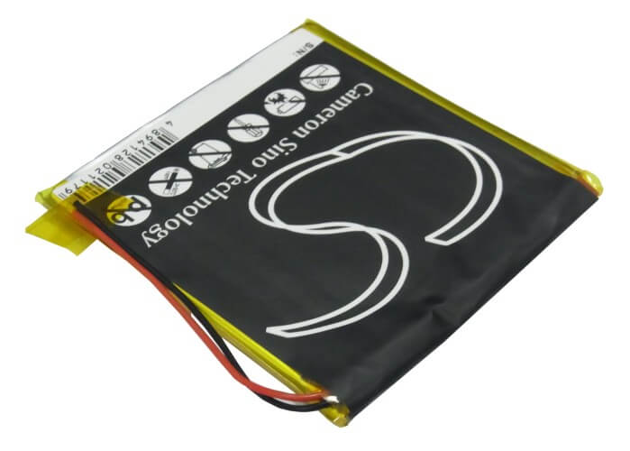 3.7V, 2600mAh, Li-Polymer Battery fits Archos, Av605 20gb, Av605 40gb, 9.62Wh