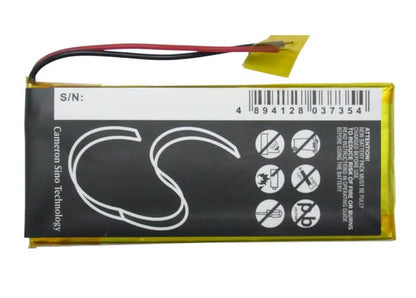 3.7V, 1600mAh, Li-Polymer Battery fits Archos, 43 Vision, 43 Vision Eu, 5.92Wh