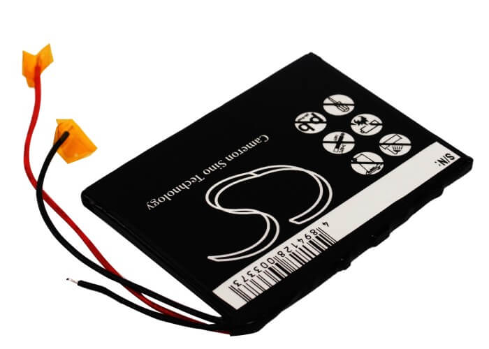 3.7V, 1600mAh, Li-ion Battery fits Thompson, Pdp2840 Mp3 Player, 5.92Wh