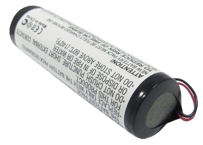 3.7V, 2200mAh, Li-ion Battery fits Rca, Lyra Jukebox Rd2780 Mp3 Playme, 8.14Wh