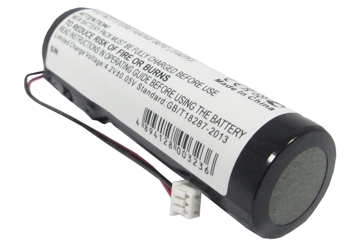 3.7V, 2200mAh, Li-ion Battery fits Rca, Lyra Jukebox Rd2780 Mp3 Playme, 8.14Wh