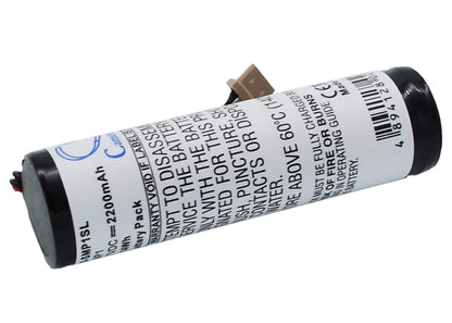 3.7V, 2200mAh, Li-ion Battery fits Sony, Hmp-a1, 8.14Wh