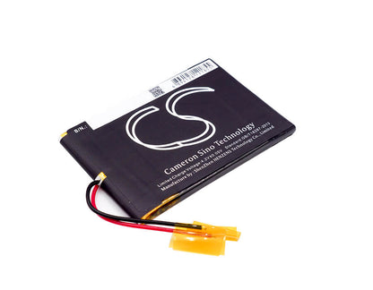 3.7V, 1300mAh, Li-Polymer Battery fits Cowon, M2, M2 16g, 4.81Wh